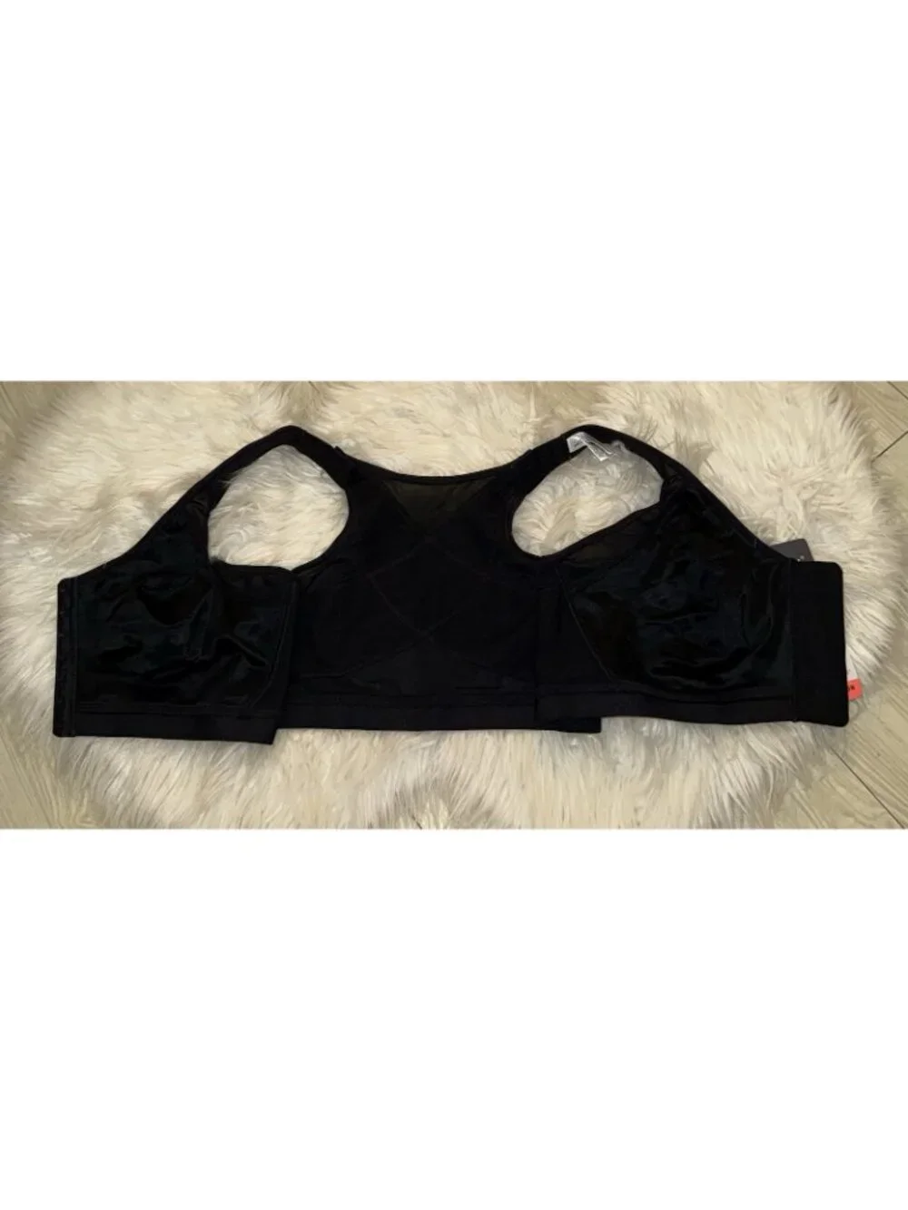 Leonisa 011473 Multi Functional Posture Corrector Wireless Bra Womens 42B Black